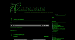 Desktop Screenshot of keeg.org