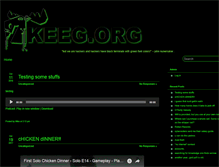 Tablet Screenshot of keeg.org